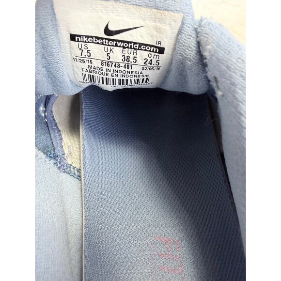 Nike Air Max Dynasty Blue Grey Hyper Pink Womens Size 7.5 816748-401 - Picture 10 of 10